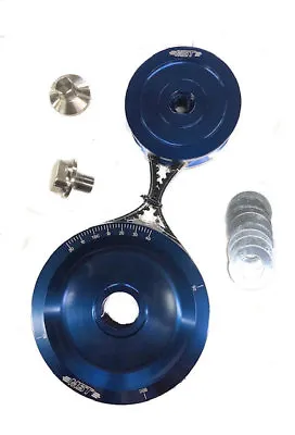 Mst Blue Solid Stock Crankshaft & Alternator Pulley Matching Set Vw Bug Ghia Bus • $199.95