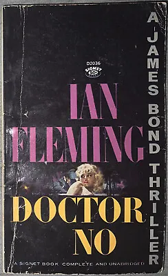 Doctor No By Ian Fleming (Signet September 1963) Paperback • $8.99