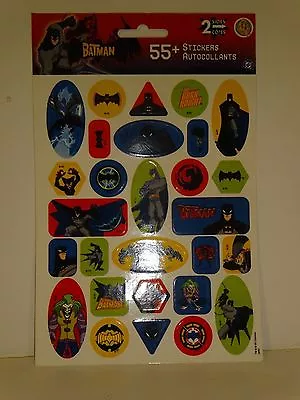 $0.99 • Buy DC Comics BATMAN 55+ Stickers Crafts Party Favors Dark Knight Joker Penguin Ect