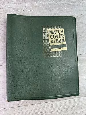 Vintage Green Match Cover Album With 53 Matchbook Covers Included • $45.99