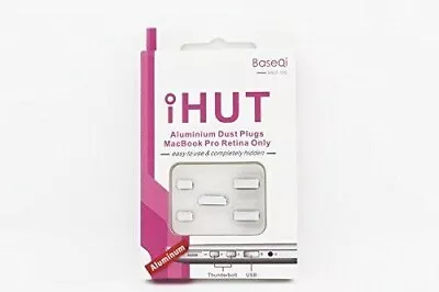 BASEQI Aluminum Dust Plugs IHUT For MacBook Pro Retina 13  & 15  • $24