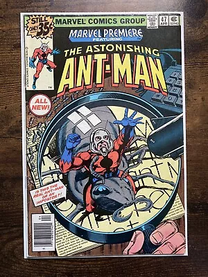 Marvel Comics Marvel Premiere #47 1st Scott Lang Ant-Man 1st Cassie Lang VG/FN • $24.88