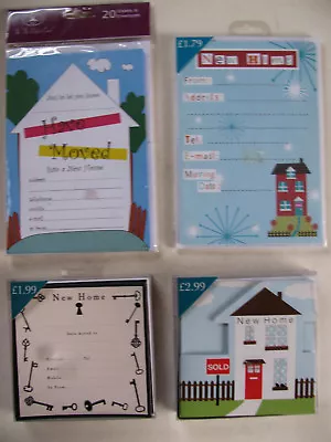 £1.59 • Buy New Home Change Of Address Cards Moving House Notifications Family Friends Party