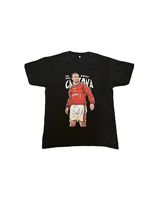 Eric Cantona Manchester United Football Shirt Designed T-shirt • £14.99