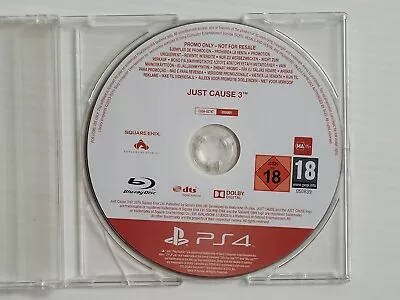 Just Cause 3 - Sony Playstation 4 - PS4 - Promo Disc - Full Game • $8.77