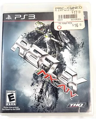 Playstation 3 (PS3) MX Vs ATV Reflex W/ Manual • $4.99