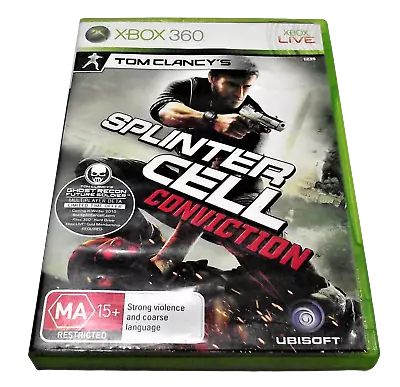 Tom Clancy's Splinter Cell: Conviction XBOX 360 PAL  • $9.90