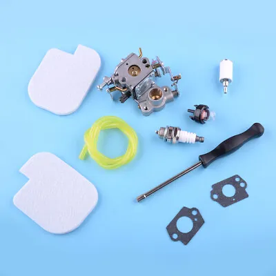 Carburetor Kit Fit For McCulloch Mac 7-38Mac 7-40Mac 8-42Poulan P3816 P3516PR • £24.68