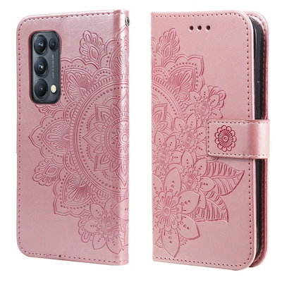 $15.39 • Buy For Oppo A78 A58 A17 A57 2022 A96 Reno8 Flowers Wallet Leather Flip Case Cover
