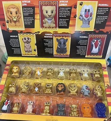 Woolworths Disney The Lion King Ooshies Collection FULL SET With Collector Case • $25