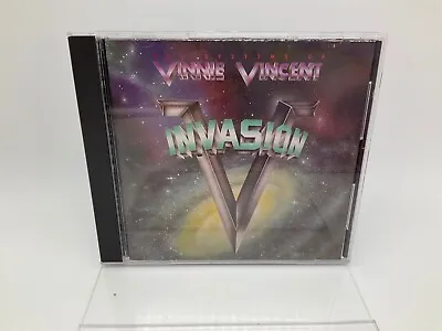 VINNIE VINCENT INVASION All Systems Go CD Chrysalis Records 1988 Rare 13 Tracks! • $26.98