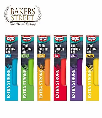 £4.75 • Buy Food Colouring Gel By Dr. Oetker 15g | Different Colors | 100%  | FREE POST UK