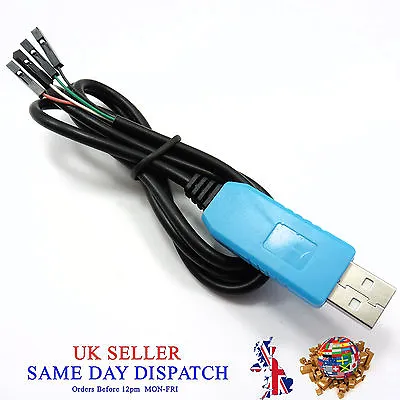 PL2303TA USB To TTL RS232 Converter Adapter Cable Module UK Stock • $9.75