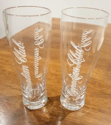 Set Of 2 CANADIAN CLUB Collectable Glasses 350ml. Excellent Condition.  • $29.90