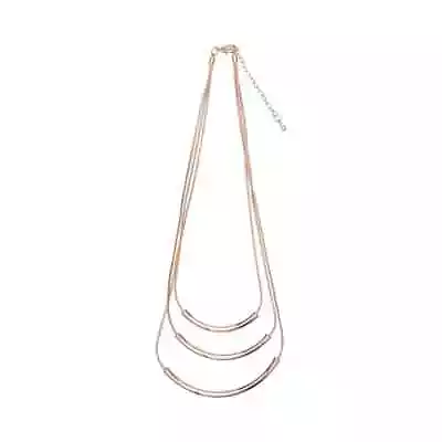 D & X Eternal Contemporary Multi-row Short Necklace • £21.73