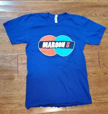 Maroon 5 2018 Tour Shirt Blue Small • $11.24