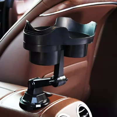 $22.40 • Buy New Car Swivel Cup Holder Tray, 360-Degree Adjustable Arm And Phone Slot
