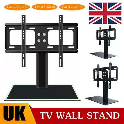 26-70'' Universal Desk Table Top TV Stand Bracket LCD LED Plasma VESA Mount  • £26.99