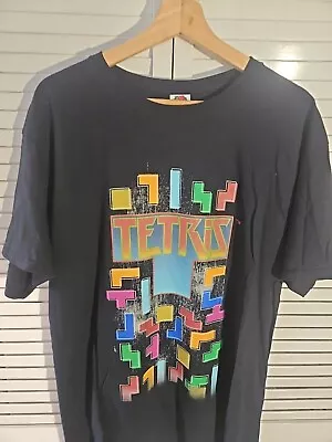 Tetris Vintage Arcade Tee Shirt Size Large (S221) • $20