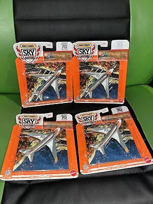 Lot Of 4 Matchbox Sky Busters 10/32V MBX 6-2 AIRLINER 70 Years - W/Mat - NEW • $49.99