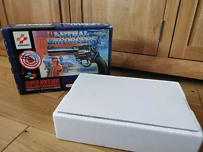 £155 • Buy Lethal Enforcers SNES Super Nintendo Extremely Rare VGC Collectors 