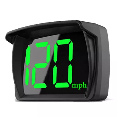 GPS Digital Speedometer Car SUV Head Up Display Odometer HUD Plug Play Font MPH • $17