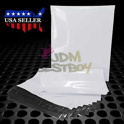 ANY SIZES # White Poly Mailers Shipping Envelopes Plastic Bags Self Sealing 0123 • $240.99