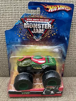 Hot Wheels Monster Jam Raphael Teenage Mutant Ninja Turtles #22 2006 *new* • $9.25