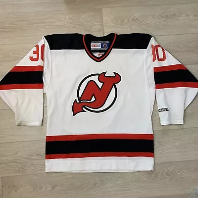 CCM New Jersey Devils BRODEUR #30 NHL Hockey Jersey Made In Canada ⭐️ • $58.14