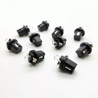 10 X 286 Car Dashboard PCB Instrument Panel Bulb & Holder 286T T5 12v 1.2w B8.5D • £8.99