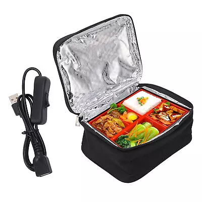 Portable Oven 5V 9W Car Electric Food Warmer   Heated Lunch Y5L6 • £15.69