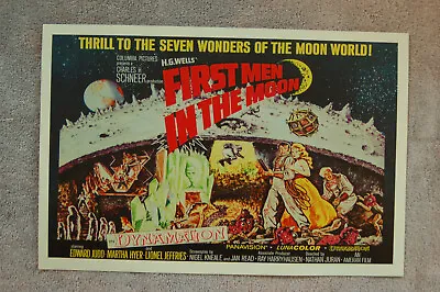 First Men In The Moon  Lobby Card Movie Poster Edward Judd • $6