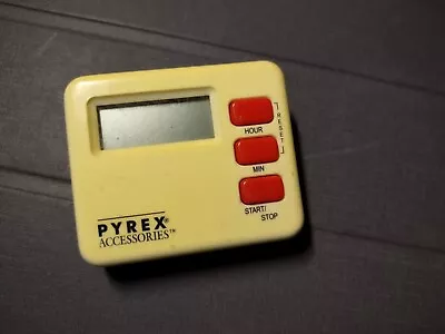 Pyrex Kitchen Timer Very Retro! • $9.95