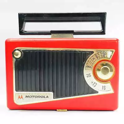 Vintage Motorola Roto-Tenna 56L2A/Chassis HS-513 Portable Radio *Works!* • $99.97