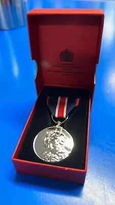 Genuine King Charles Coronation Medal Issued To Emergency Services • £225