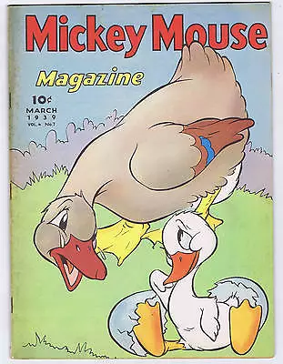 Mickey Mouse Magazine V4 #7 K.K Publications 1939  • $200