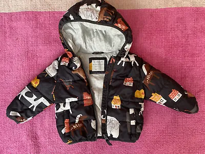 M&S Baby Kids Winter Coat 9-12months Excellent Condition • £3