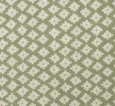 Andrew Martin Curtain Fabric Design Maze 3.2 Mtrs Fennel Linen Blend Garden Path • $122.64