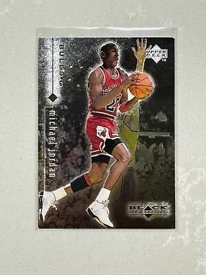 1998-99 Upper Deck Black Diamond Michael Jordan #6 Chicago Bulls • £4.31