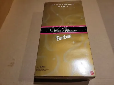 $24.95 • Buy New 1996 Vintage Mattel Winter Rhapsody Barbie Doll Special Edition Blonde 