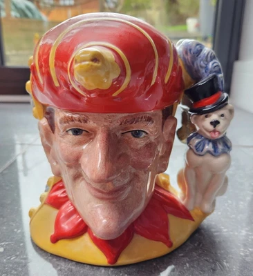 £100 • Buy Royal Doulton,large Limited Punch And Judy Character Jug. With Coa # 695/2500