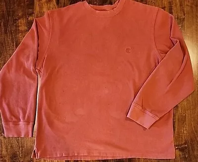 Mens Size XXL 2XL Orange Timberland Weathergear Thermal Long Sleeve • $20