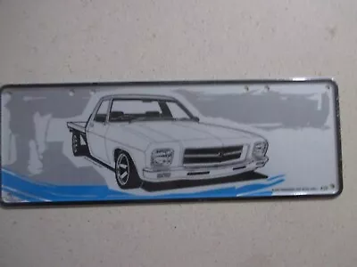 Holden Hq One Tonner Ute Number Plate  New   Mint Condition • $13