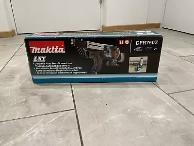 Makita DFR750Z 18v LXT 75mm Auto Feed Screwdriver Bare Unit Drywall Collated  • £238.99