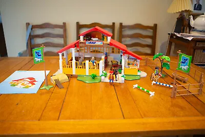 Playmobil 4190 Riding Stables /Pony Ranch Farm / 99% Complete. In Good Condition • £24.89