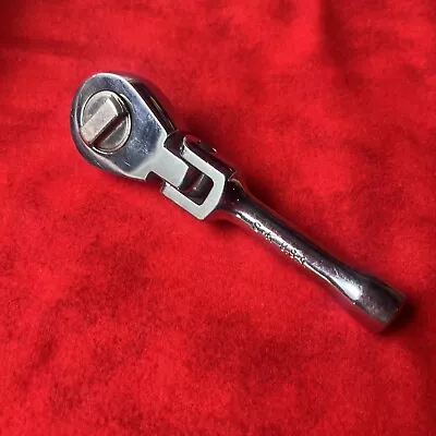 S-K USA 3/8  Drive Stubby Ratchet No 45178 SWIVEL HEAD (k13) • $46.75