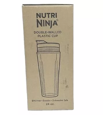 Nutri Ninja 24-Ounce Double-Wall BPA-Free Tritan Cup For Nutri Ninja Blenders • $17.99