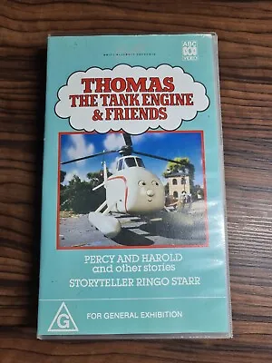 Thomas The Tank Engine & Friends: Percy And Harold (1991 VHS) Ringo Starr • $17.90
