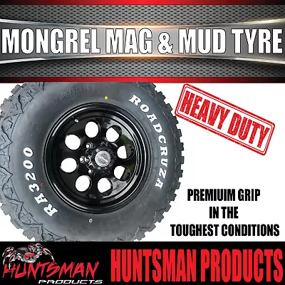 15x8 Mongrel Mag Wheel 6/139.7 PCD & 32X11.5R15 Roadcruza Mud Tyre 32 11.5 15 • $363