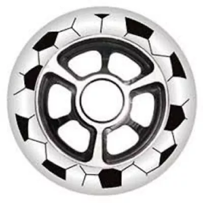 Yak FA Spoke Metal Core Scooter Wheel Design On Both Side The Wheel 100mm WHITE • $14.99